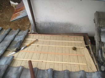 吉備中央町 下葺き材は東和ルーフです。