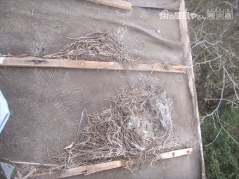 津山市で屋根修理 瓦撤去