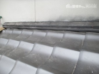 津山市で屋根修理 瓦葺きあげ工事