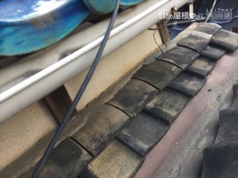 岡山市中区 雨漏り修理 工事前