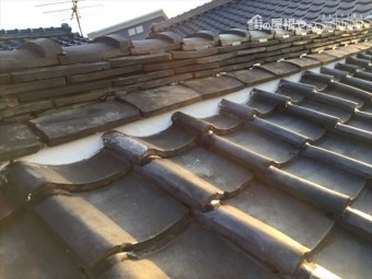 岡山市中区 雨漏り修理 突き上げ調整