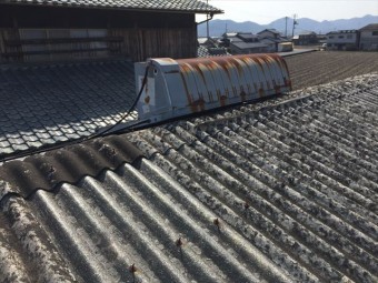 岡山市南区 太陽熱温水器撤去依頼