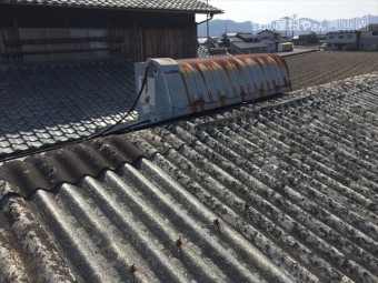 岡山市南区 太陽熱温水器撤去依頼