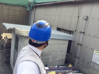 倉敷市 屋根修理 折板屋根取り替え