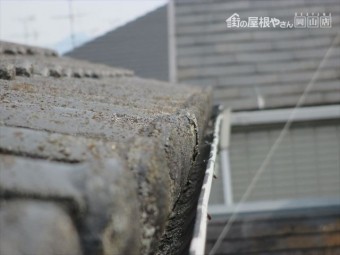 岡山市南区で雨どいの雨漏り修理
