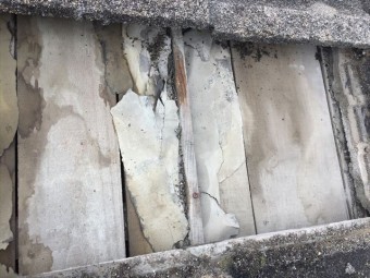 岡山市北区 下地板劣化
