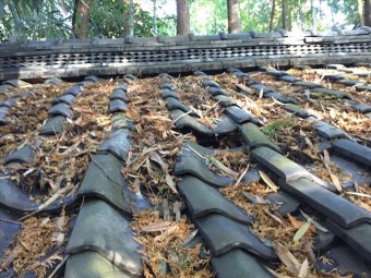 井原市 雨漏り修理 工事前