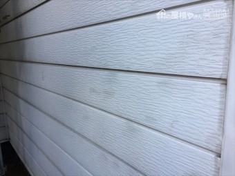 岡山市北区 外壁塗装 汚れが目立ちます