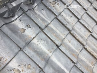 岡山市南区で屋根瓦修理点検