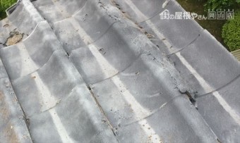 岡山市南区で屋根瓦修理点検