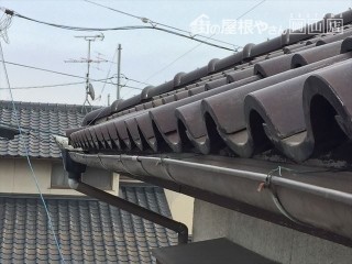 岡山市南区雨樋補修