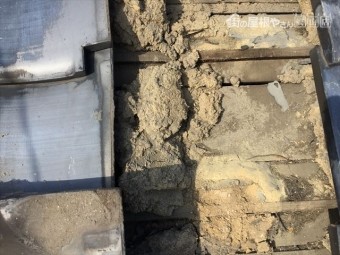 岡山市北区 雨漏り跡