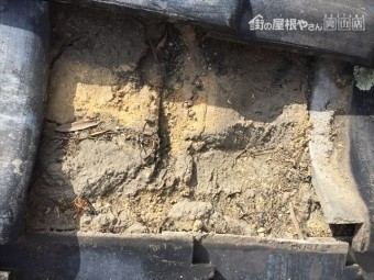 岡山市北区 土葺き