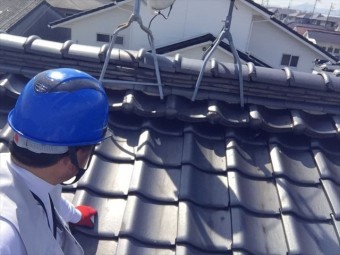 岡山市南区 屋根点検