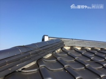 岡山市南区 漆喰入れ替えの工事 工事前