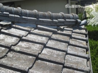 赤磐市 屋根修理 調査依頼 隅棟の崩れ