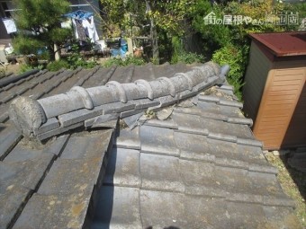 赤磐市 屋根修理 調査依頼