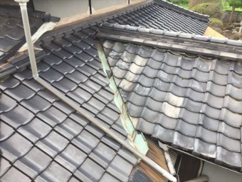 岡山市南区雨漏り点検