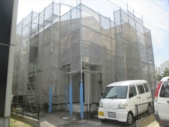 足場組み立て