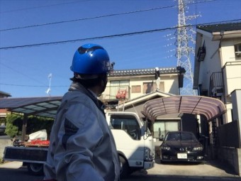 岡山市北区 瓦屋根葺き替え工事 太陽光発電システム