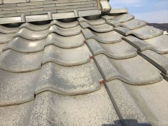 備前市 屋根点検 瓦ズレ