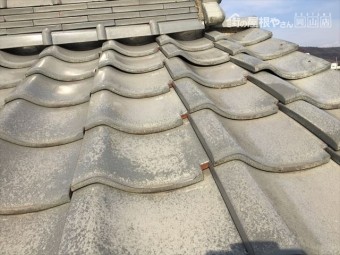 備前市 屋根点検 瓦ズレ