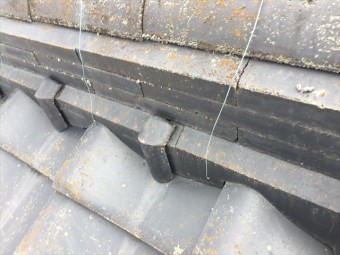 倉敷市 銅線が切れています。