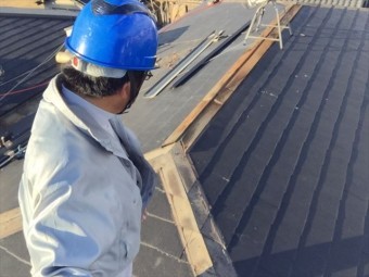 岡山市中区 カバー工法 屋根瓦葺き替え工事