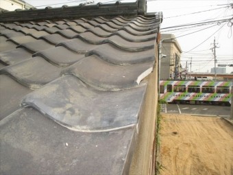 岡山市北区 屋根工事 雨漏り修理 工事前