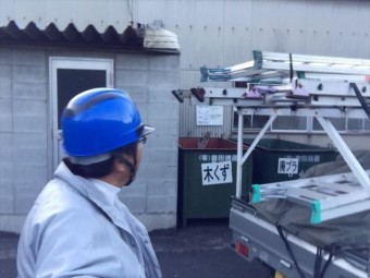 倉敷市 板金屋根修理