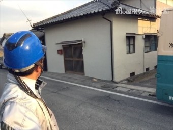 岡山市北区 外壁塗装ローラー仕上げ完成です。