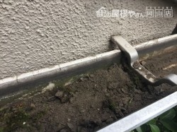 倉敷市で雨どいの点検