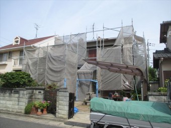 養生足場完成