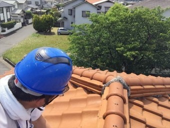 岡山市中区で雨樋つまり