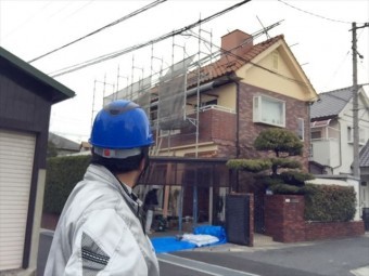 岡山市南区 屋根瓦修理 棟解体組み立て