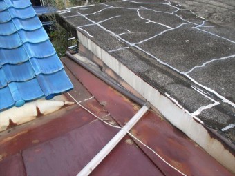 岡山市南区 雨漏り修理 屋根リフォーム工事