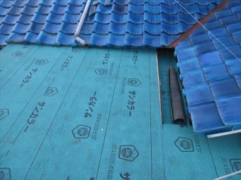岡山市南 雨漏り修理 板金の屋根