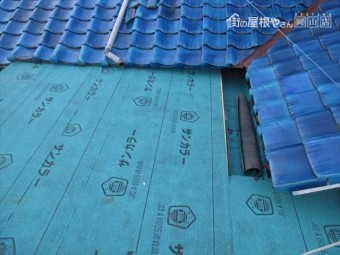 岡山市南 雨漏り修理 板金の屋根