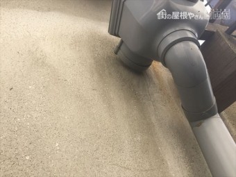 岡山市北区で大谷の板金の入れ替え。雨漏り修理