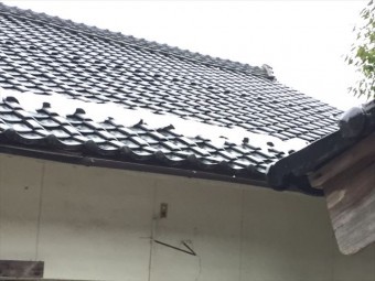 鏡野町 屋根工事 雨漏り修理 点検の模様