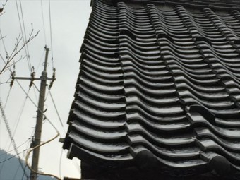鏡野町 屋根工事 雨漏り修理 点検の模様