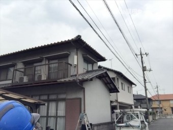 岡山市南区で雨樋の修理