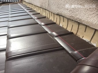 岡山市南区 壁際ノシ施工前