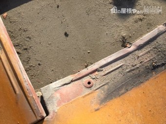 岡山市南区 雨漏り修理 防水紙の劣化