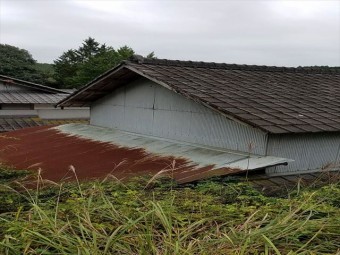 岡山県美咲町 屋根リフォーム セメント瓦