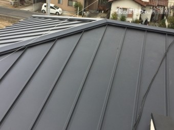 岡山市中区 カバー工法完成