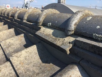 岡山市南区 瓦屋根葺き替え 瓦屋根補修工事