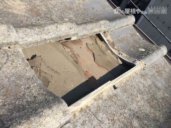 岡山市南区 瓦屋根葺き替え 瓦屋根補修工事