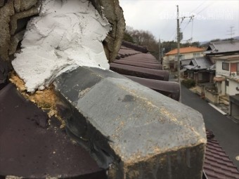 赤磐市 屋根修理 瓦補修