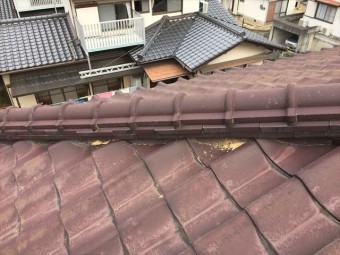 赤磐市 屋根瓦点検 屋根瓦葺き替え工事